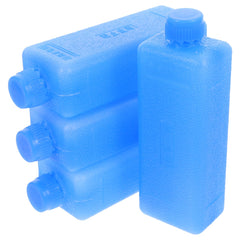 DOITOOL reusable ice packs placed in a cooler to keep groceries cold for outings