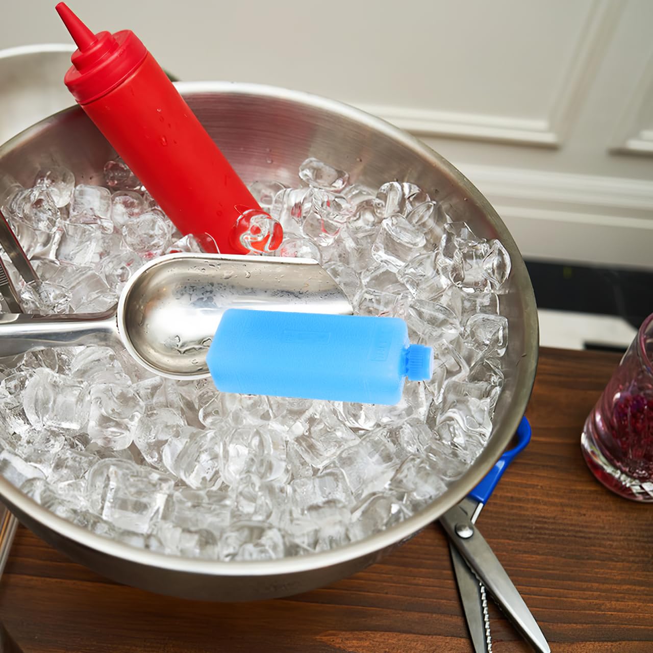 DOITOOL reusable ice packs are easy to clean and reuse