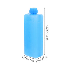 DOITOOL reusable ice packs in a portable freezer for travel beverages