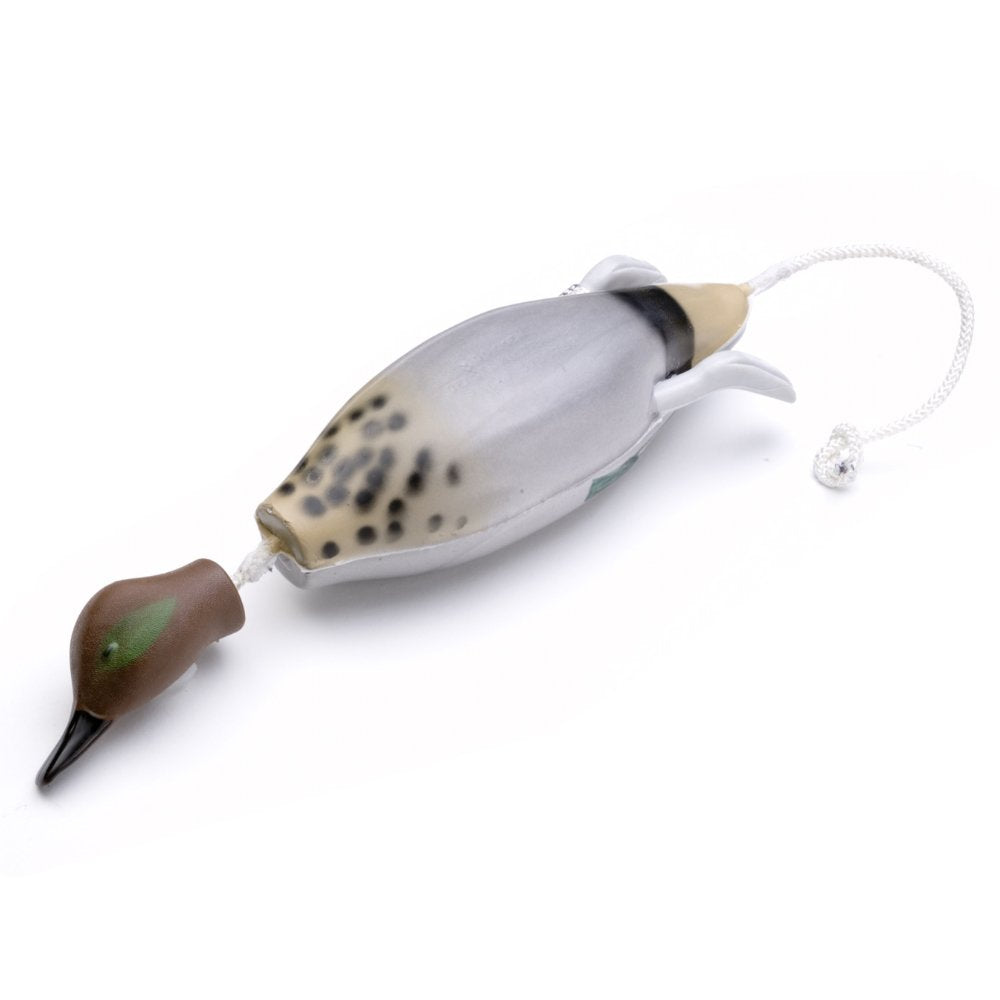 Dokken Dead Fowl Green Wing Teal trainer full view for realistic field retrieves