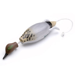 Dokken Dead Fowl Green Wing Teal trainer full view for realistic field retrieves