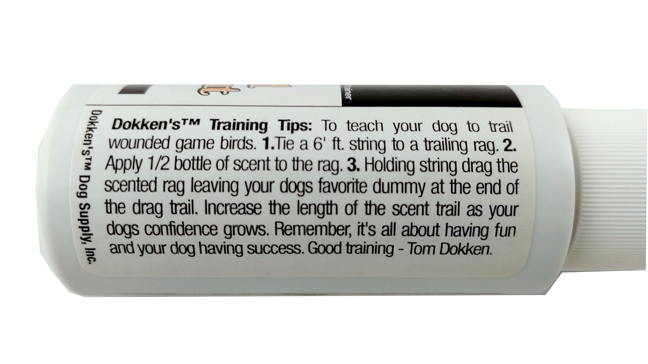 Retriever training session with scent kit enhancing game scent recognition.