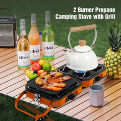 Dollate stove with carrying bag and stable setup for travel