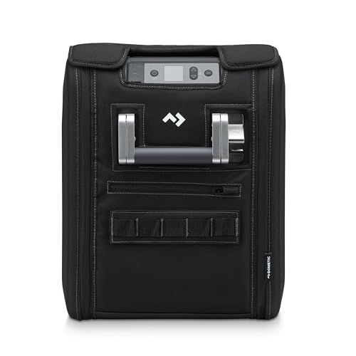 Dometic CFX5 25L cover side pocket view keeps cords organized on the trail.