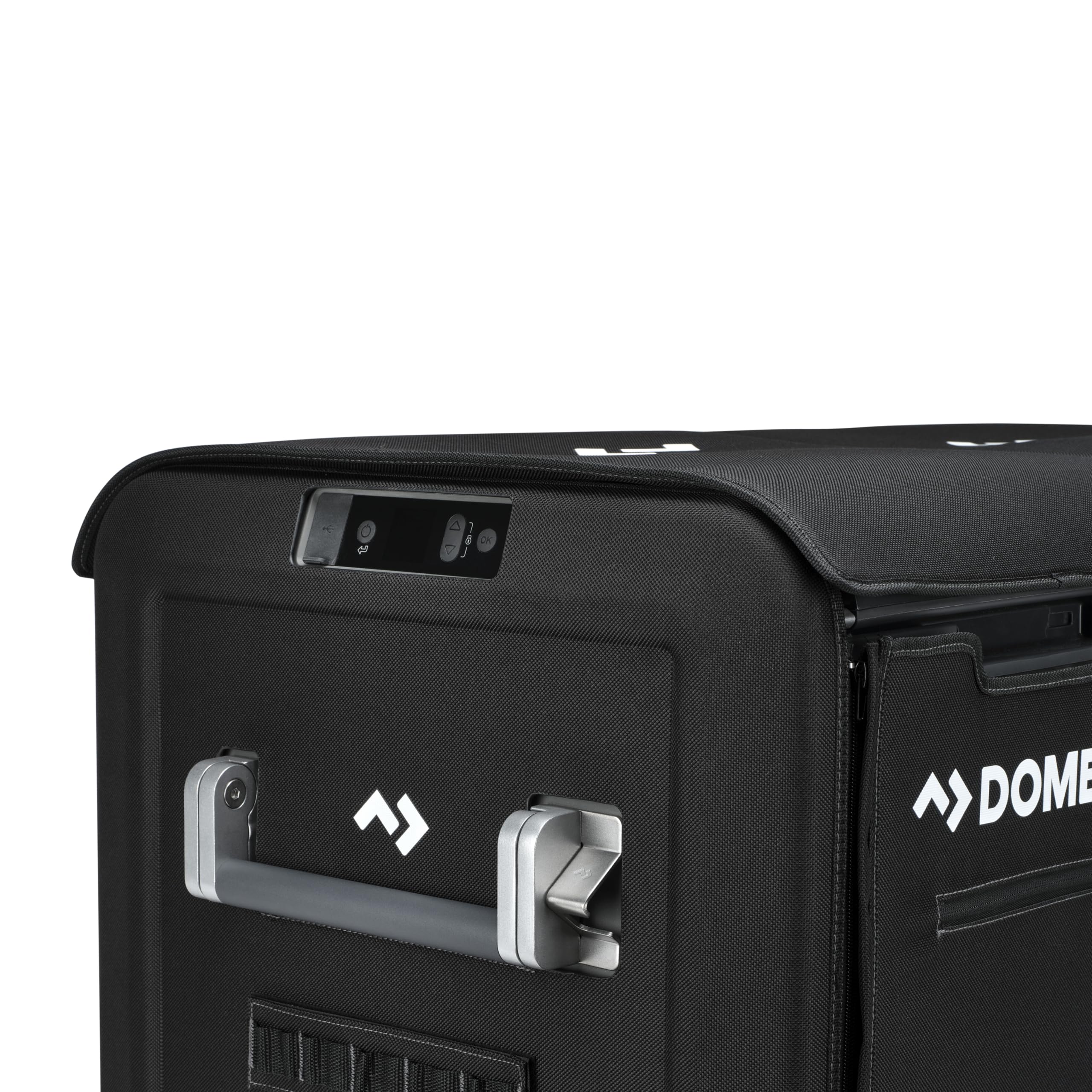 Dometic CFX5 75L protective cover cords pocket keeps tools within reach