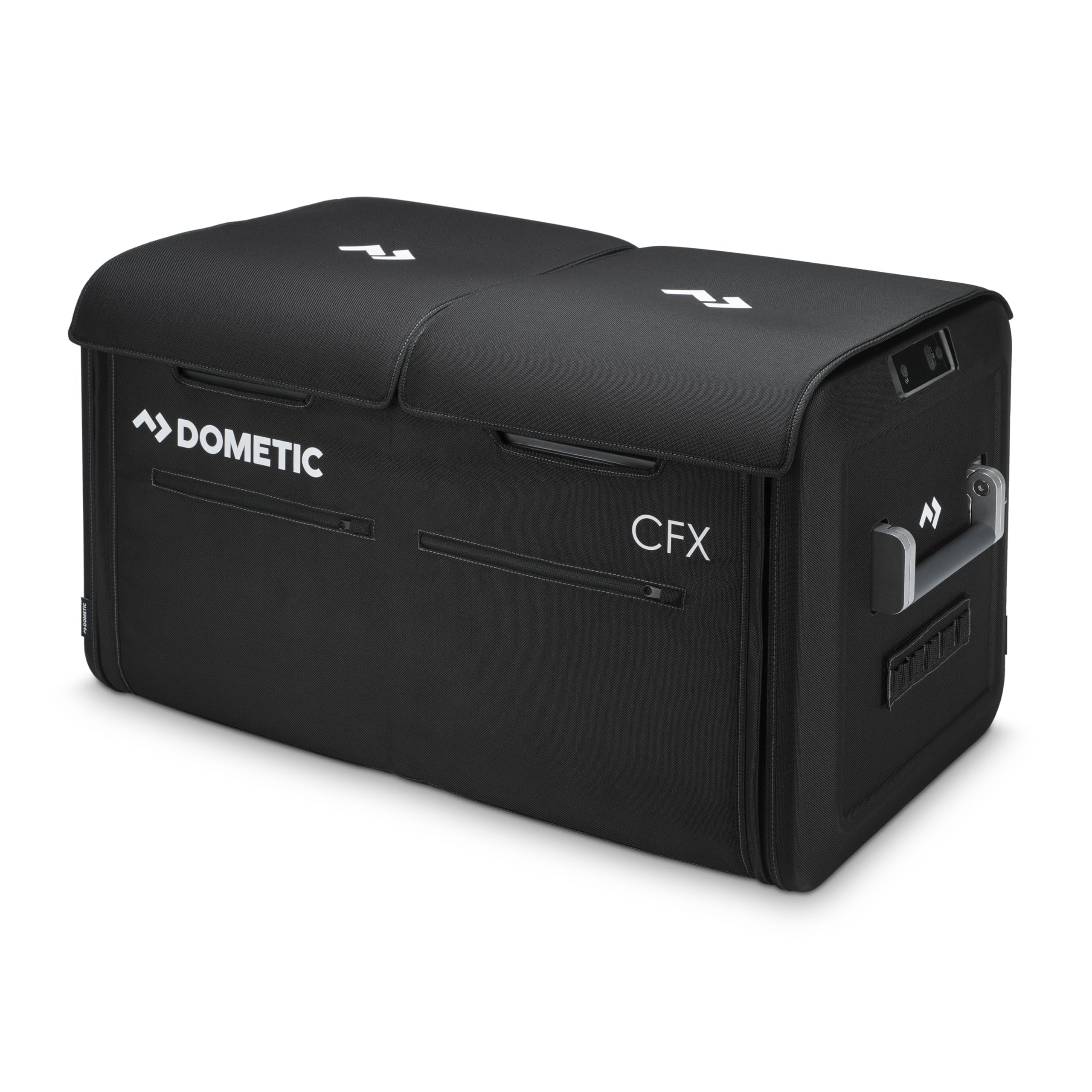 Dometic CFX5 75L protective cover front view protects against outdoor wear