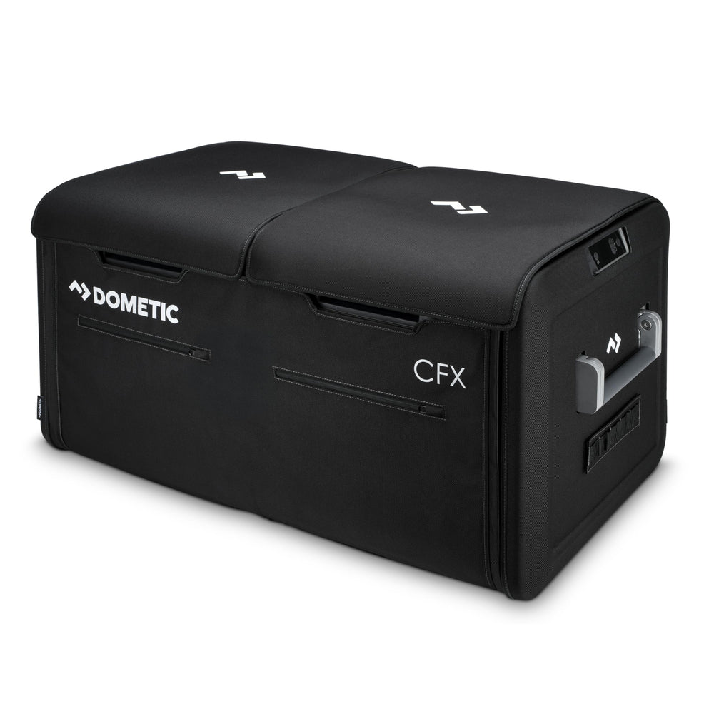 Dometic CFX5 95L protective cover front view shields the cooler on tough trips.