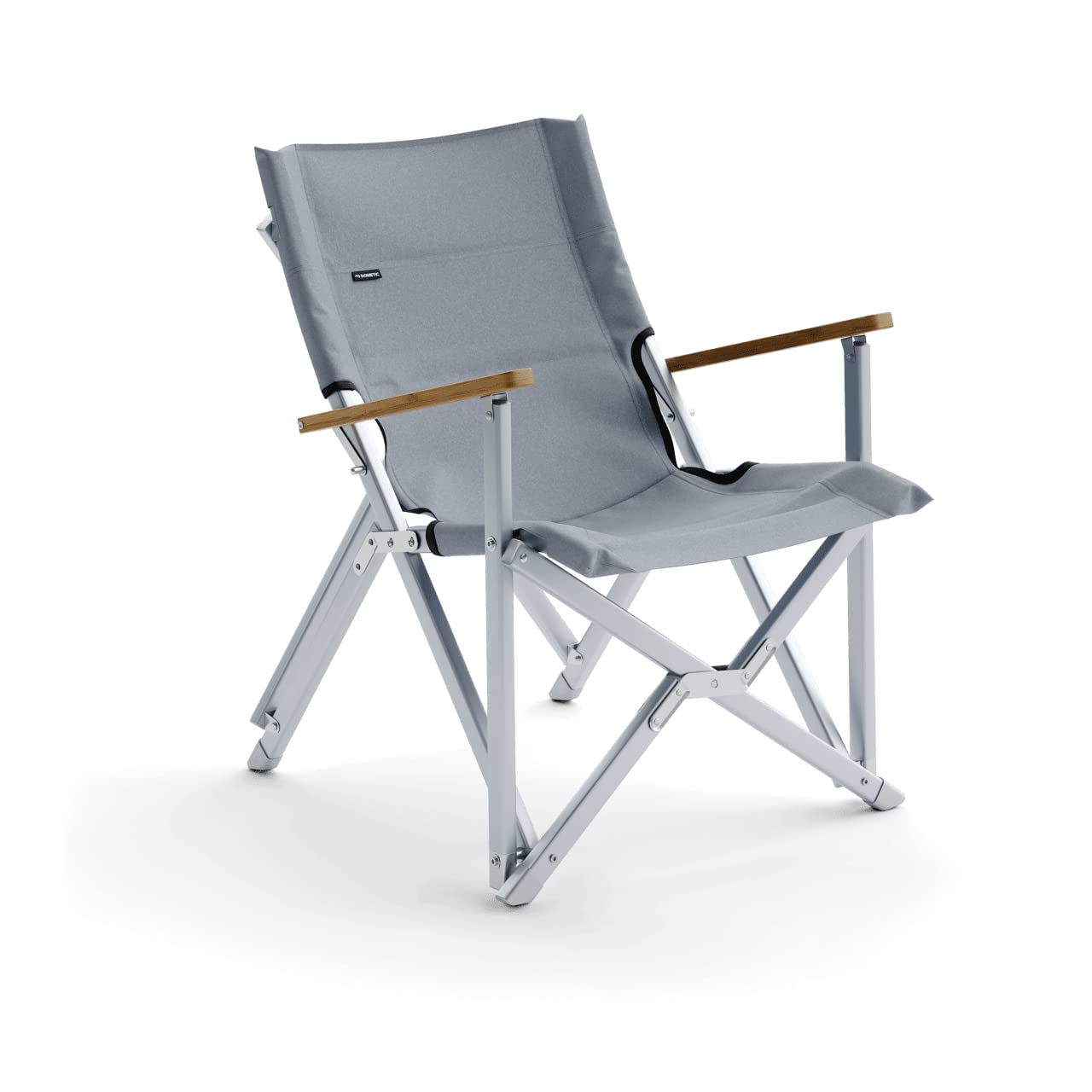 Dometic GO Compact Camp Chair Silt front view shows sturdy frame.