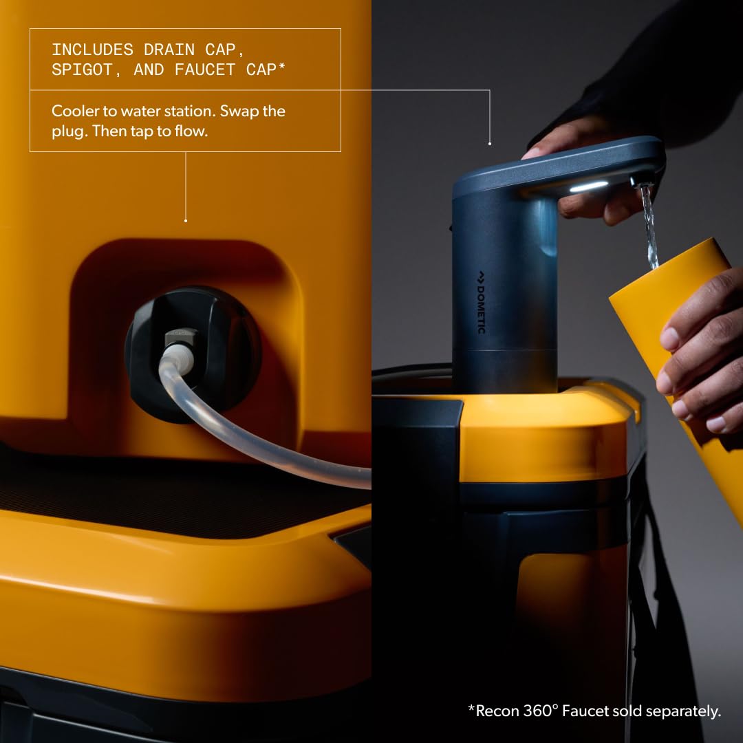 Dometic Recon Glow nested stack for space-efficient packing