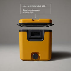 Dometic Recon 41L Glow lid open for quick access