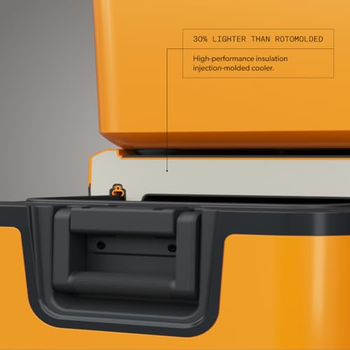 Dometic Recon Glow lid removed for top-down loading