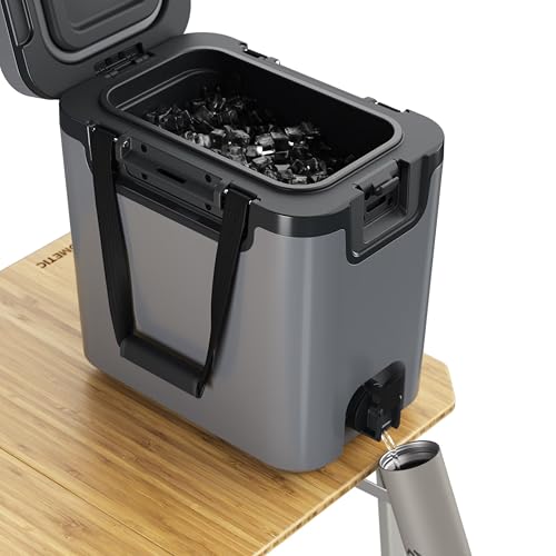 Dometic Recon hardside small16l cooler includes 2in insulation to keep items cold longer.