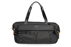 Dometic Unrestricted Duffel 25L side view emphasizes durable exterior for outdoor adventures.