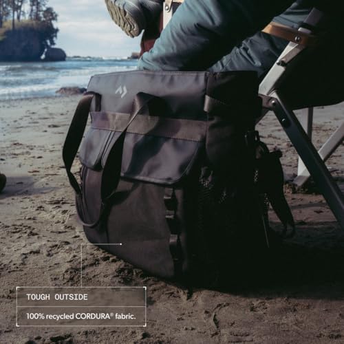 Dometic Unrestricted Tote XL Cooler slate-grey seam-welded interior emphasizes durability.
