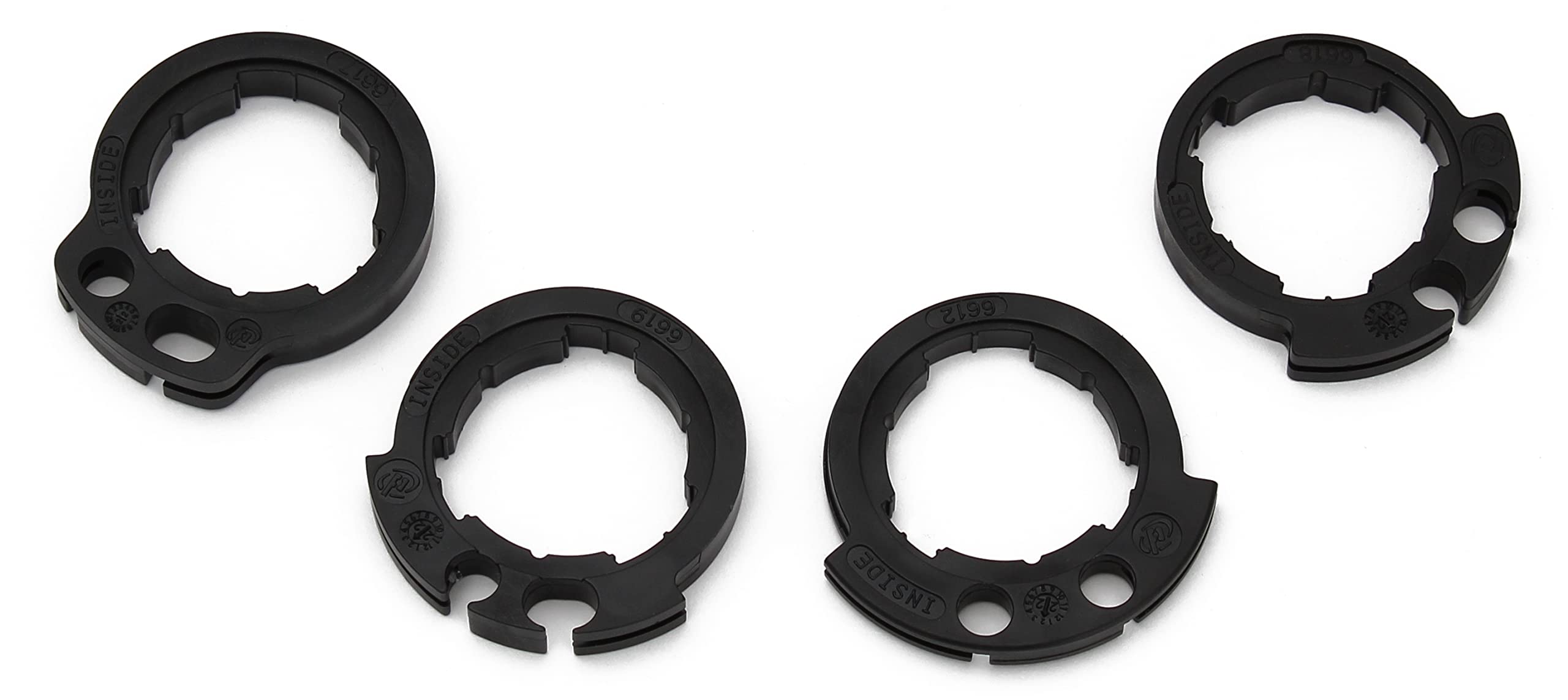 Domino D100 orange pair, ready for motocross and enduro use