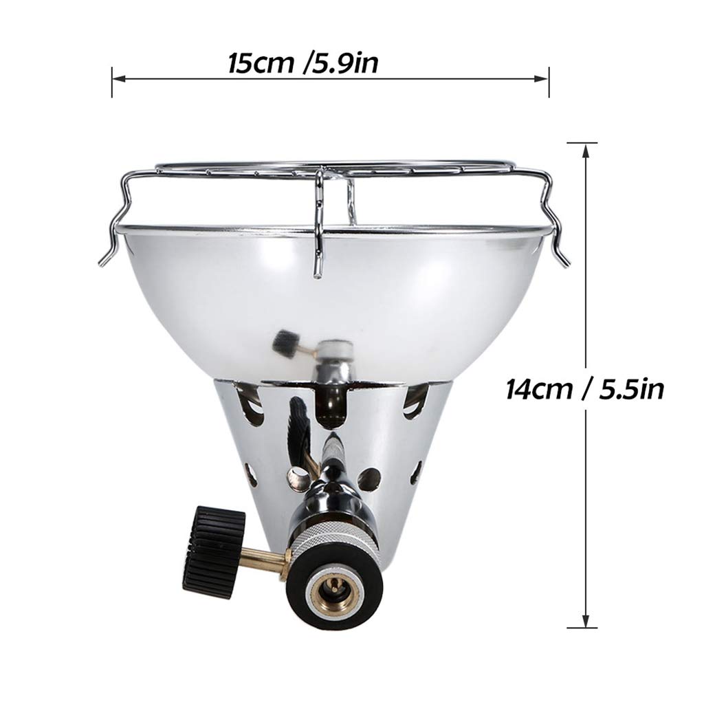 DoMyfit adjustable safety valve enables precise gas control and steady heat.