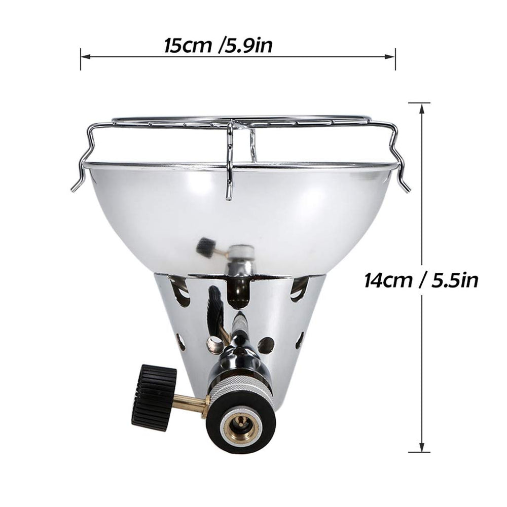 DoMyfit adjustable safety valve enables precise gas control and steady heat.