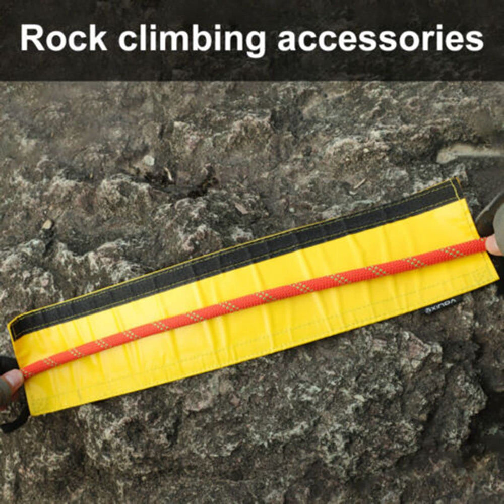 DoMyfit rope protector is designed for mountaineering and outdoor climbs