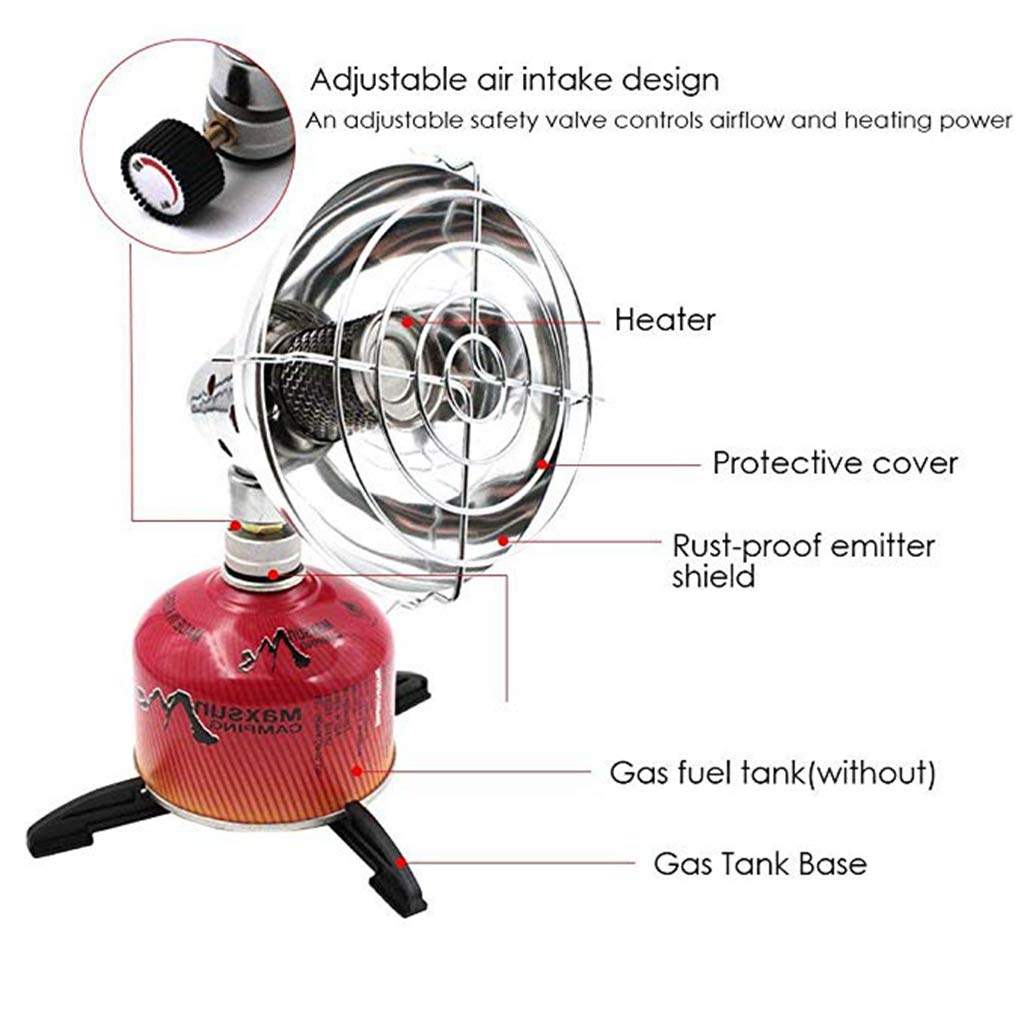 DoMyfit rust-proof emitter guard protects the heater during outdoor use.