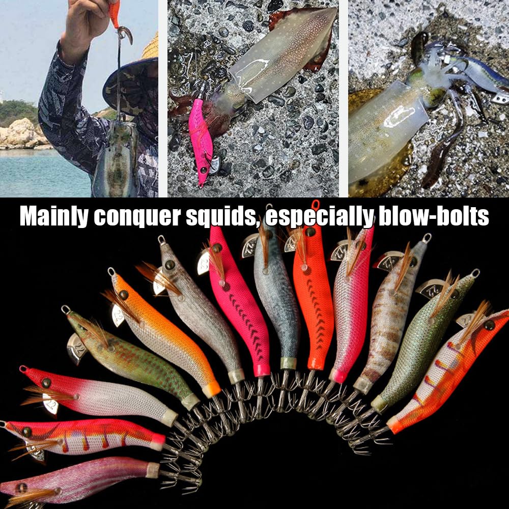 50mm size lure showing ABS body and stainless steel hook