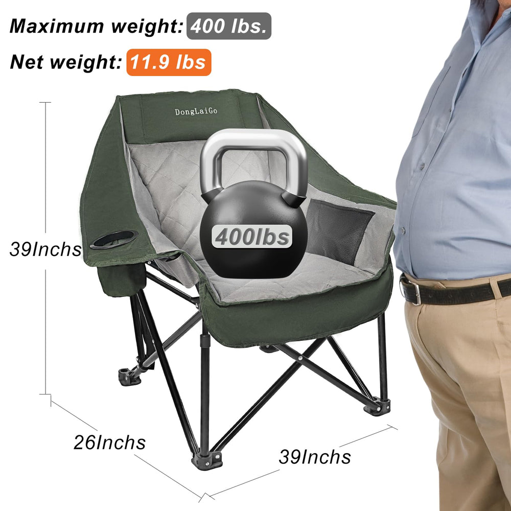 DongLaiGo oversized-seat chair delivers roomy comfort for long afternoons.