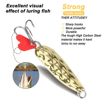 Mirror-bright DONQL spoon lures showing lifelike swimming action