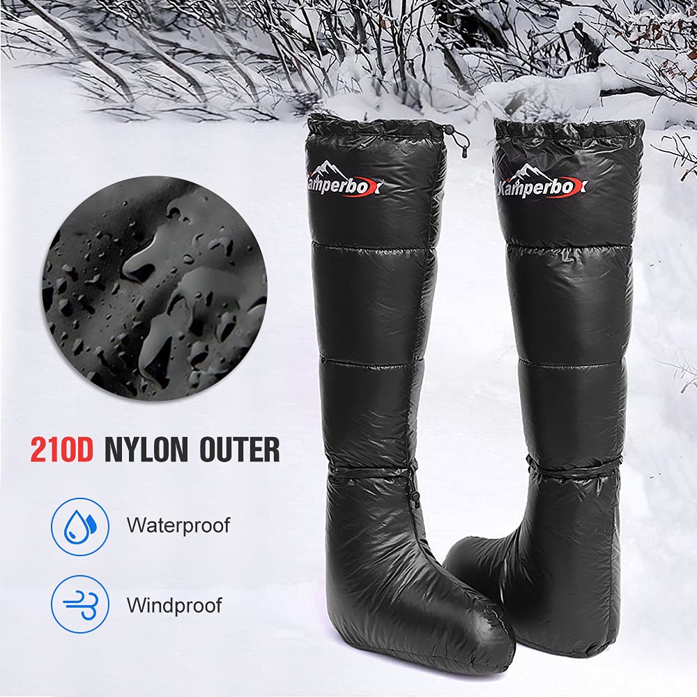 Doorslay adjustable drawstring closure creates snug warmth around ankles