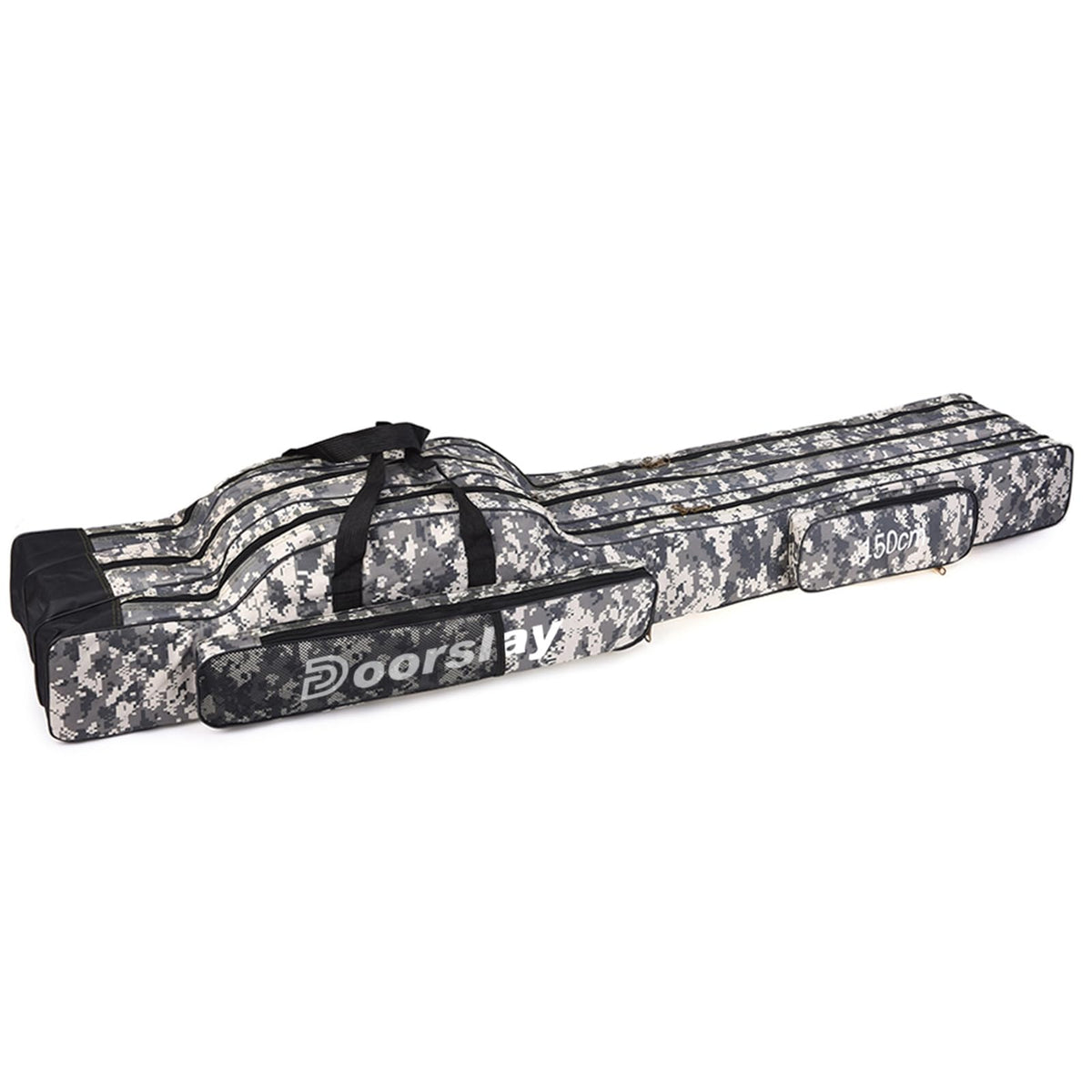 Doorslay fishing bag with spacious compartments for organized tackle on trips