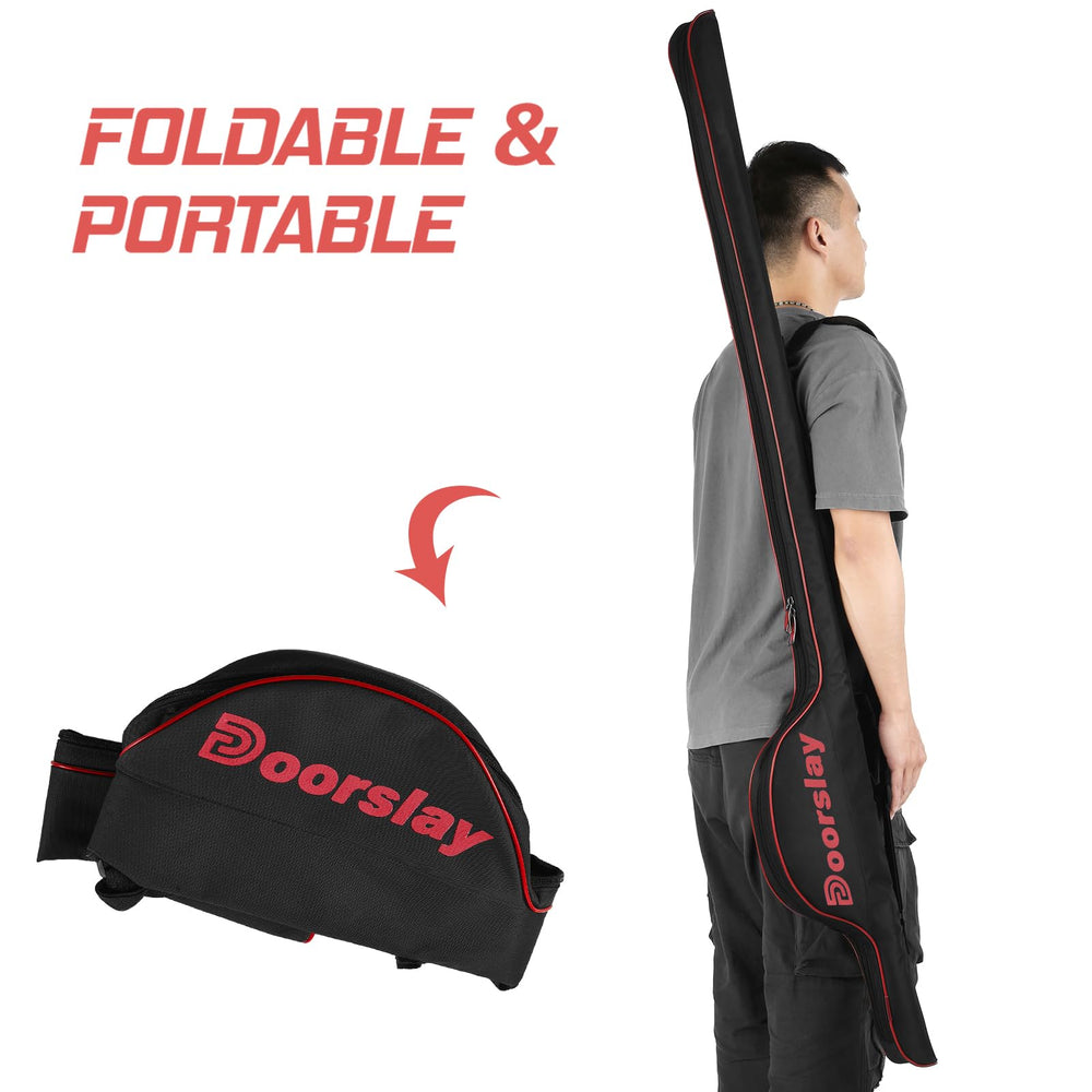 Doorslay waterproof nylon fabric protects gear from moisture during rainy outings
