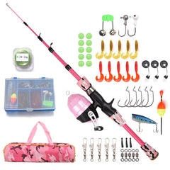Doorslay kids fishing rod and reel combo fully assembled