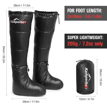 Doorslay multi-use booties suit indoor slippers or camping gear.