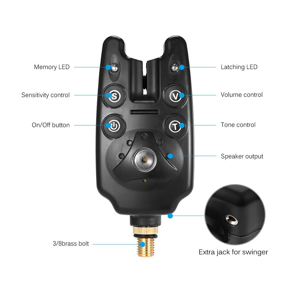 Doorslay portable fishing kit ideal for freshwater and saltwater trips