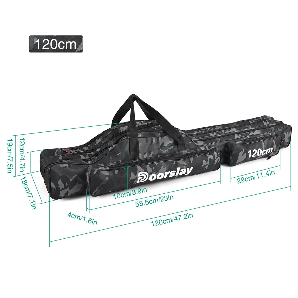 Doorslay reinforced edges resist wear during rugged outdoor use