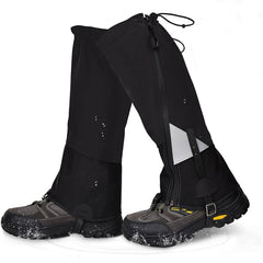 Doorslay Snake Chaps waterproof gaiters shield legs during rugged hiking adventures.