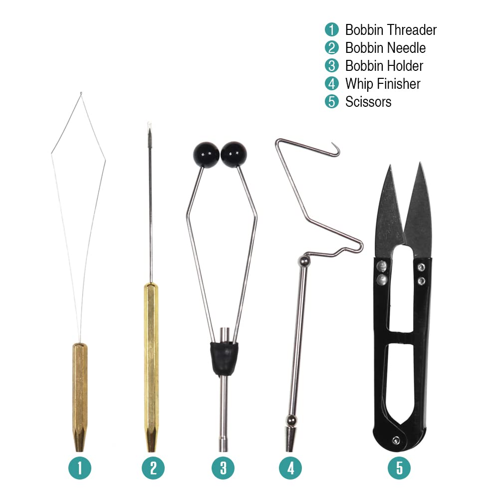 doorslay whip finisher speeds knot finishing for efficient fly ties.