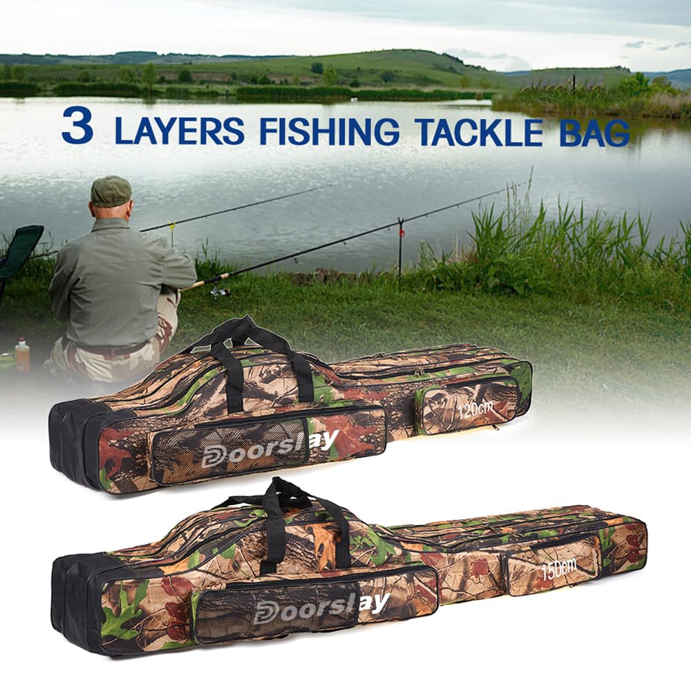 doorslay wide opening dual zippers for easy gear access