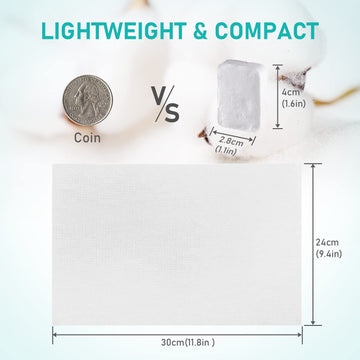 DOPI high-quality disposable towel for outdoor use and occasional reuse.