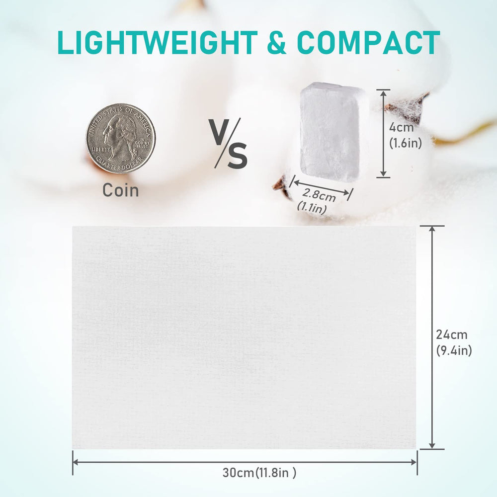 DOPI high-quality disposable towel for outdoor use and occasional reuse.