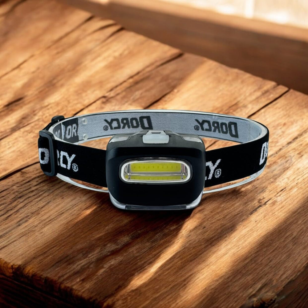 Dorcy 41-2095 lightweight headlamp at 0.28 pounds for portable use