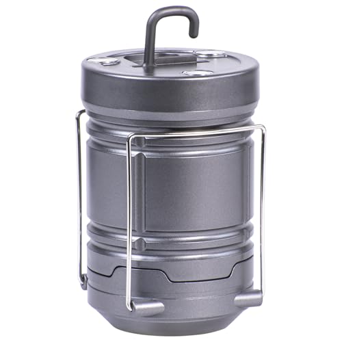 Dorcy lantern in compact folded form fits small packs and trunks.