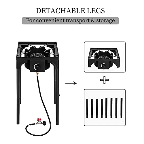 Doredo 4-ft hose connects safely for flexible setup