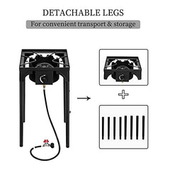 Doredo 4-ft hose connects safely for flexible setup