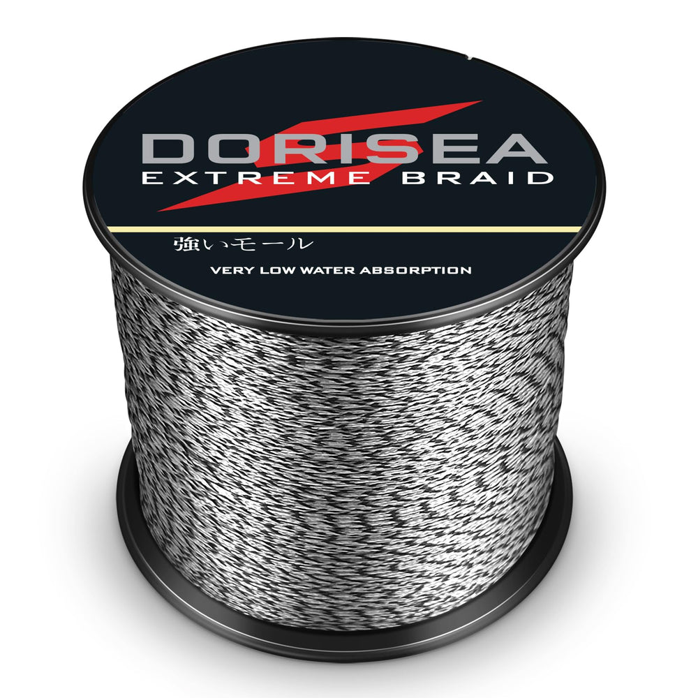 Dorisea Extreme Braid 300m multi-color spool highlight durability under pressure