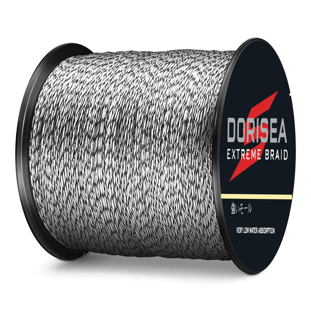 Dorisea Extreme Braid 500m vibrant color option aids stealth underwater