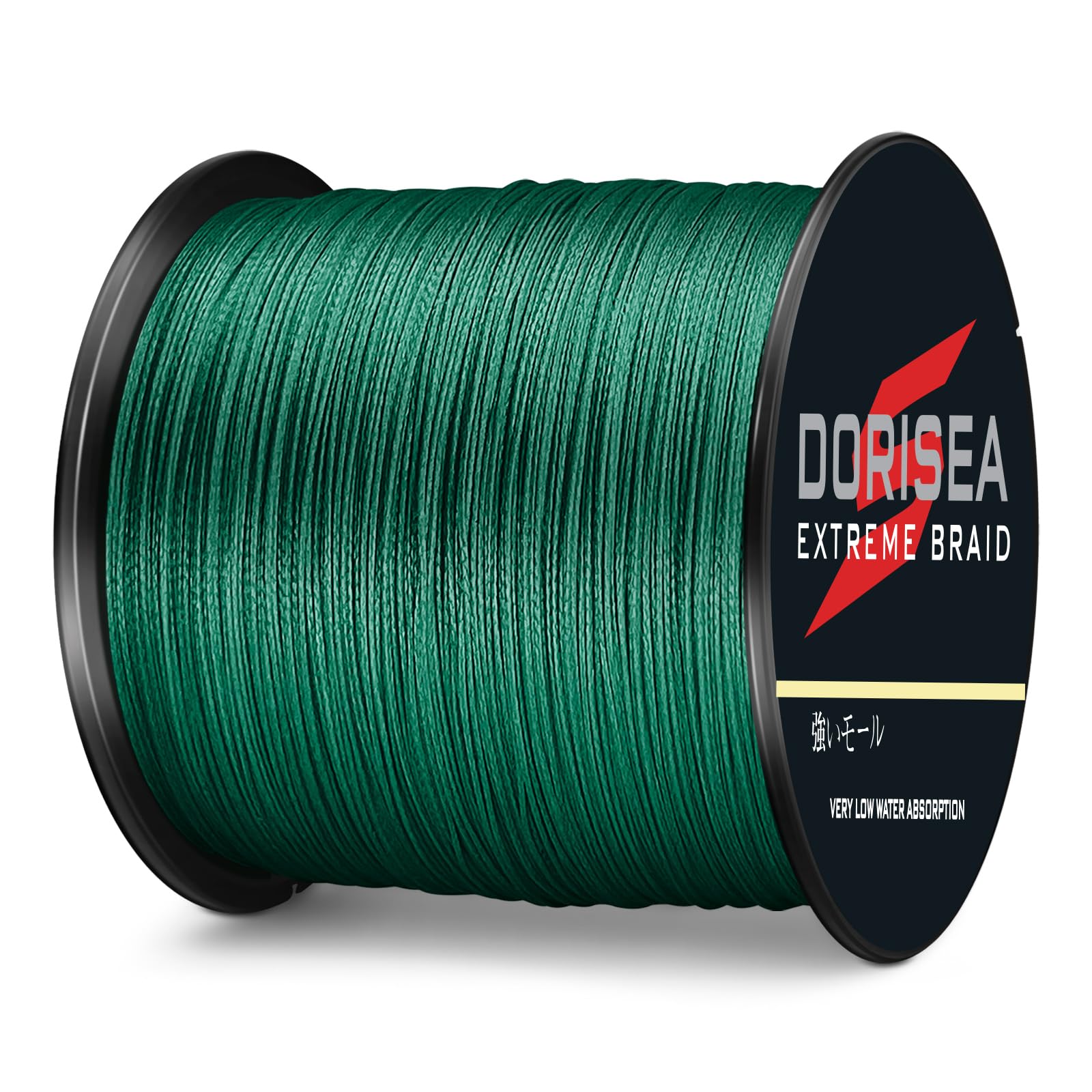 Dorisea Extreme Braid close-up highlighting ultra-sensitivity and thin diameter.