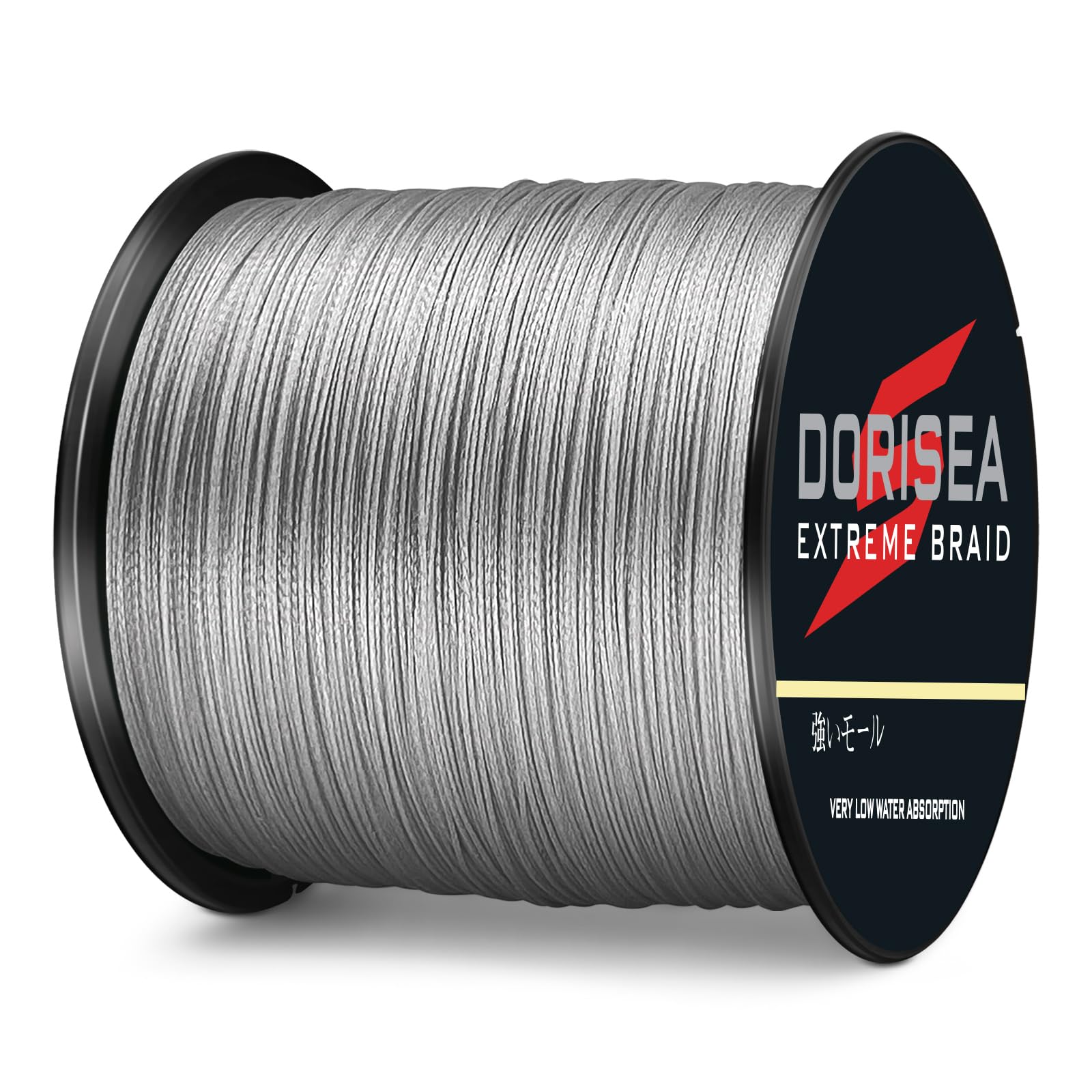 Dorisea Extreme Braid uses ultra strong UHMWPE fibers for high strength and sensitivity