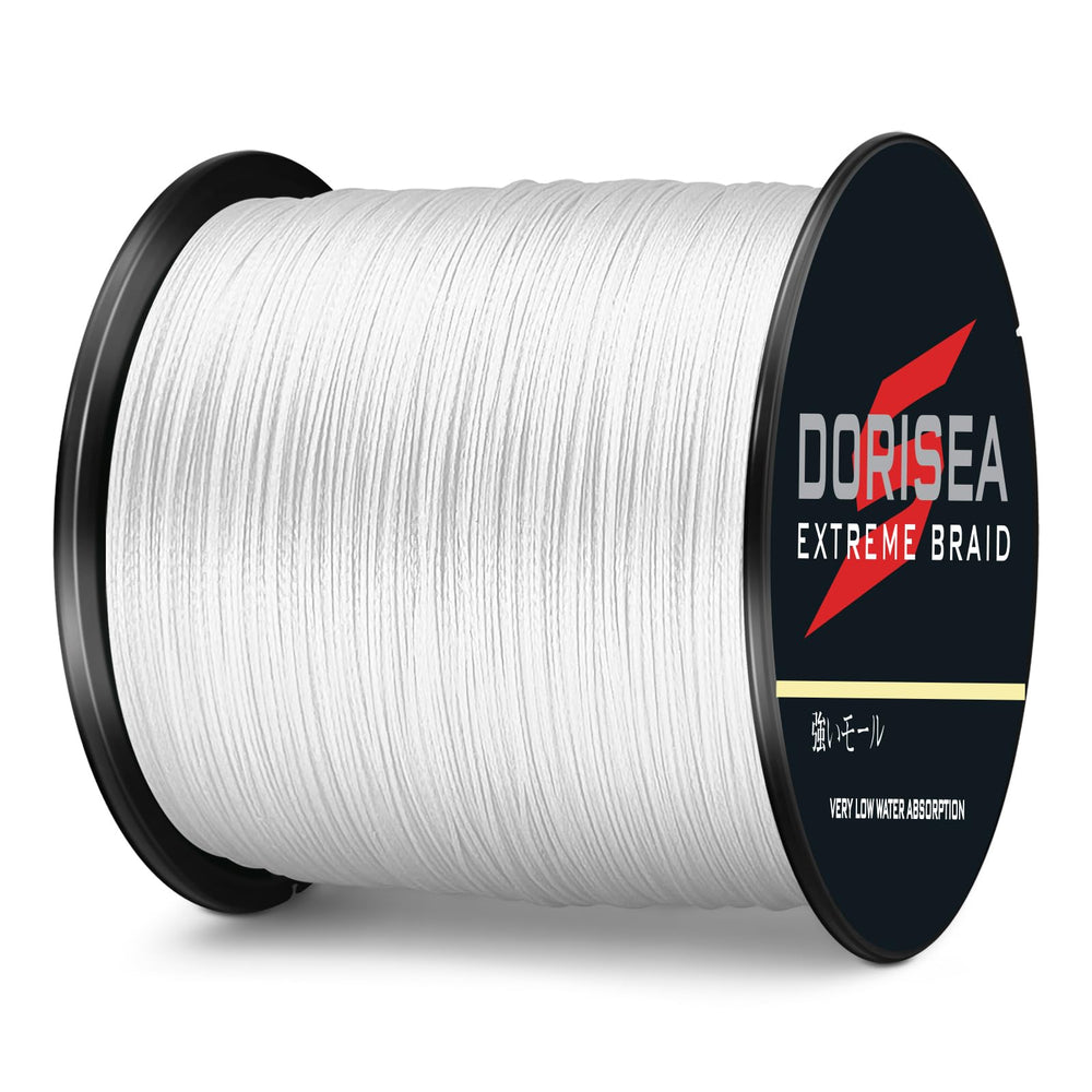 Dorisea Extreme Braid zero-stretch detail improves bite detection and precise lure control.
