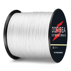Dorisea Extreme Braid zero-stretch detail improves bite detection and precise lure control.