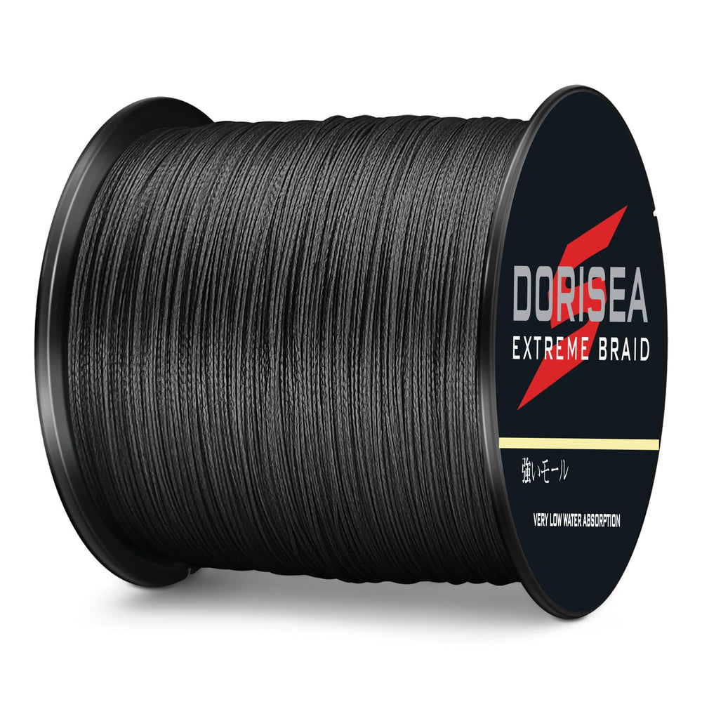 Dorisea Extreme Braid zero-stretch design enhances bite detection and casting accuracy.