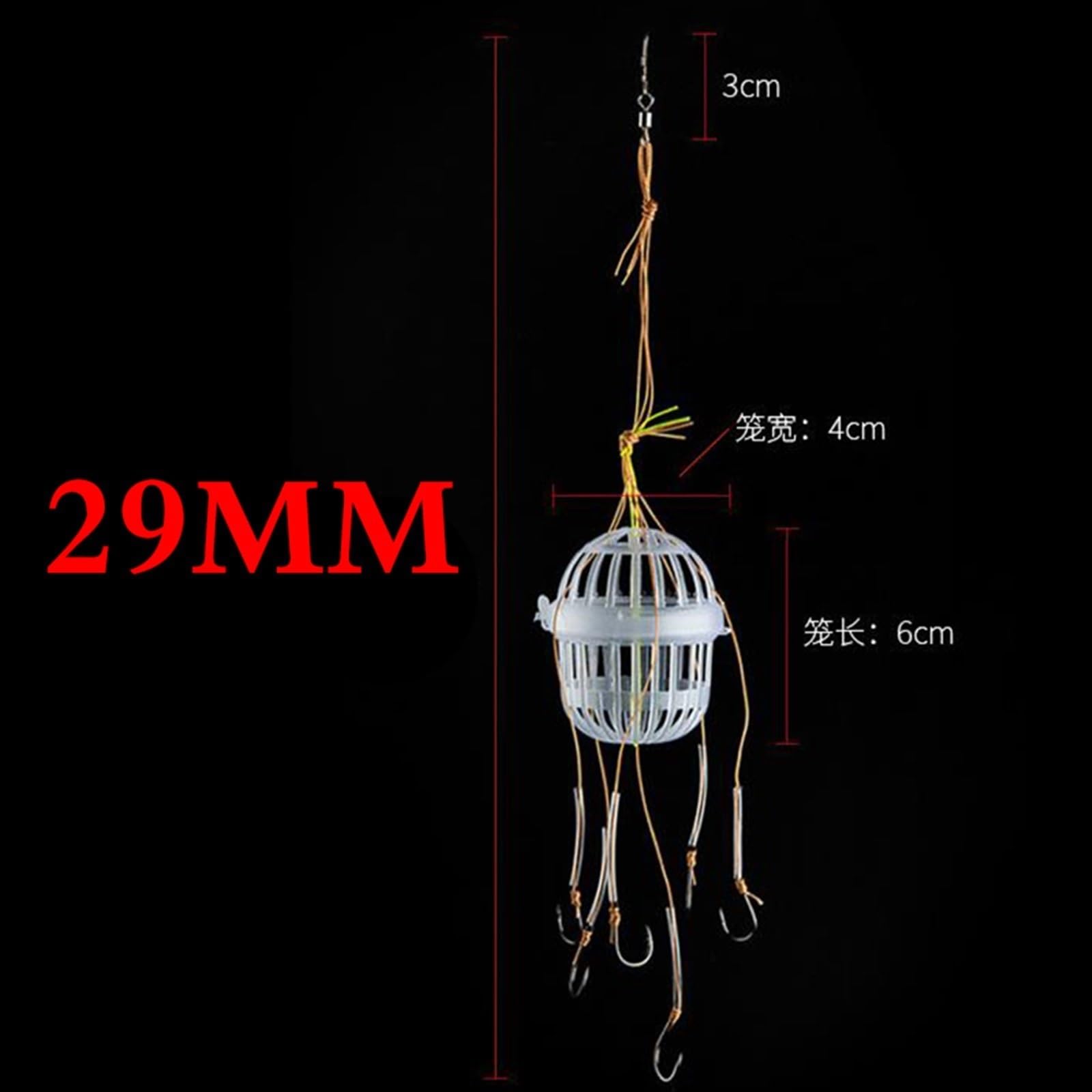 DorkTees Sea Monster Basket holding six sturdy hooks.